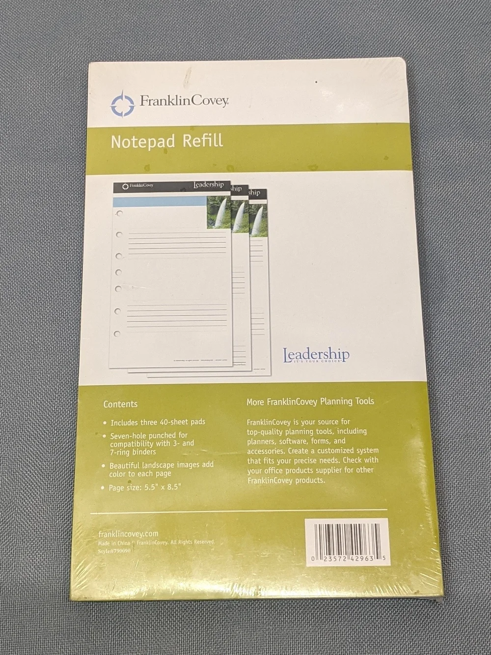Brand New • Notepad Refill (x3) • Franklin Covey